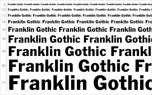 franklin gothic