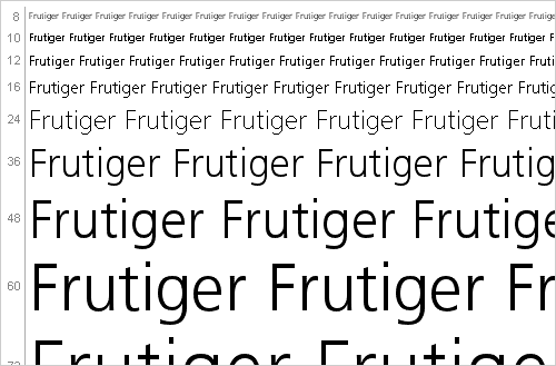 frutiger